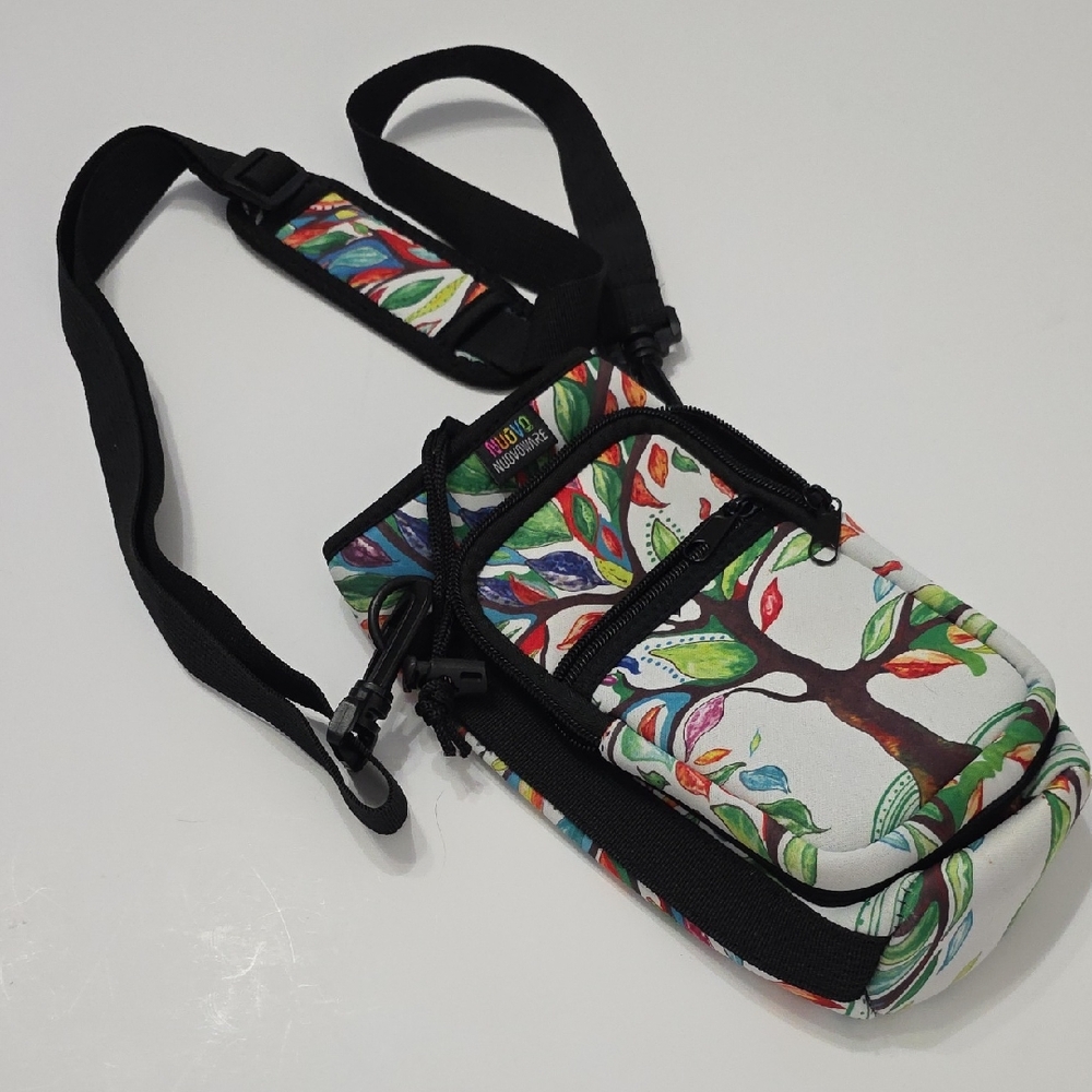 OVO Multicolor Leaf Print Bag